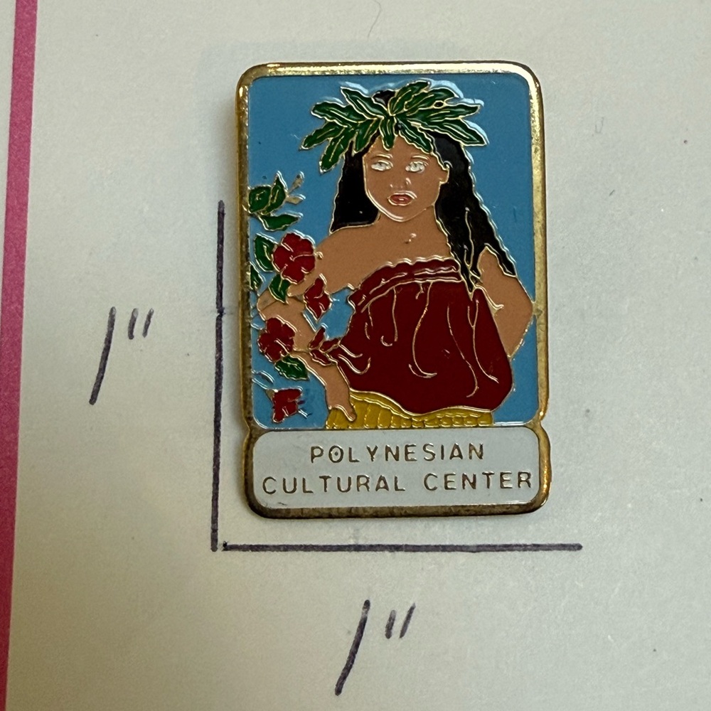 Polynesian Cultural Center Enamel Pin